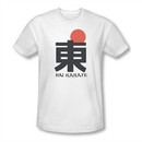Hai Karate Shirt Slim Fit Logo White T-Shirt