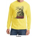Halloween Day of the Dead Candle Skull Long Sleeve Shirt