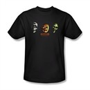 Halloween III Shirt Three Masks Adult Black Tee T-Shirt