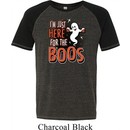 Halloween Tee I'm Here for the Boos Tri Blend T-shirt