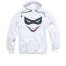 Harley Quinn Hoodie Mask White Sweatshirt Hoody
