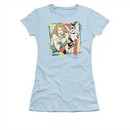 Harley Quinn Shirt Juniors Harley And Ivy Light Blue T-Shirt