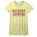 Hoosiers Shirt Juniors Hickory Huskers Yellow T-Shirt