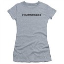 Hummer Juniors Shirt Distressed Logo Athletic Heather T-Shirt