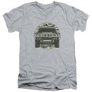 Hummer Slim Fit V-Neck Shirt Lead Or Follow Athletic Heather T-Shirt