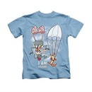 I Am Weasel Shirt Kids Balloon Ride Carolina Blue Youth Tee T-Shirt