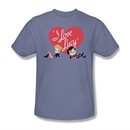 I Love Lucy Content Shirt Adult Tee T-Shirt