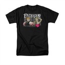 I Love Lucy Shirt Divas Adult Black Tee T-Shirt