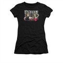 I Love Lucy Shirt Divas Juniors Black Tee T-Shirt