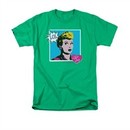 I Love Lucy Shirt I Love Worhol Lol Adult Kelly Green Tee T-Shirt