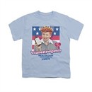 I Love Lucy Shirt Kids Health Care Light Blue Youth Tee T-Shirt