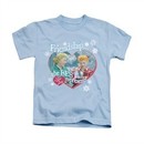 I Love Lucy Shirt Kids The Best Present Light Blue Youth Tee T-Shirt