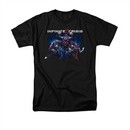Infinite Crisis Shirt Superman Black T-Shirt