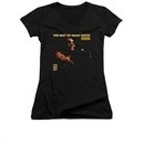 Isaac Hayes Shirt Juniors V Neck Best Of Black T-Shirt