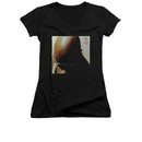 Isaac Hayes Shirt Juniors V Neck Buttered Soul Black T-Shirt
