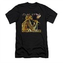 Isaac Hayes Shirt Slim Fit At Wattstax Black T-Shirt