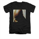 Isaac Hayes Shirt Slim Fit V-Neck Buttered Soul Black T-Shirt