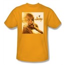 Issac Hayes Shirt Concord Music Joy Adult Gold Tee T-Shirt