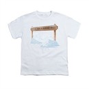 It's A Wonderful Life Shirt Kids Bedford Falls White Youth Tee T-Shirt