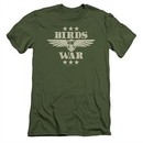 It's Always Sunny In Philadelphia Slim Fit Shirt Birds Of War Green T-Shirt