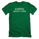 It's Always Sunny In Philadelphia Slim Fit Shirt Paddys Logo Kelly Green T-Shirt