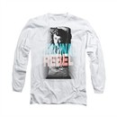 James Dean Shirt Graphic Rebel Long Sleeve Silver Tee T-Shirt