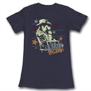 James Dean Shirt Juniors Stars Navy Blue T-Shirt
