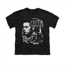 James Dean Shirt Kids Rebel Cover Black T-Shirt