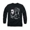 James Dean Shirt Rebel Cover Long Sleeve Black Tee T-Shirt