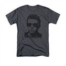 James Dean Shirt Shades Charcoal T-Shirt