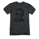 James Dean Shirt Slim Fit Shades Charcoal T-Shirt