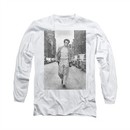 James Dean Shirt Walk The Walk Long Sleeve White Tee T-Shirt