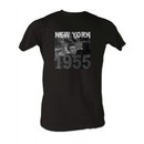 James Dean T-shirt New York 55 Adult Coal Tee Shirt