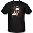 James Dean T-shirt New York Shades Adult Black Tee Shirt