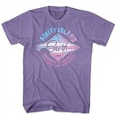 Jaws Shirt Amity Island Surf Heather Purple T-Shirt