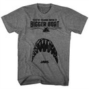 Jaws Shirt Bigger Boat Athletic Heather T-Shirt