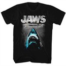 Jaws Shirt Great Blue Shark Black T-Shirt