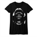 Jaws Shirt Juniors Bigger Boat Black T-Shirt