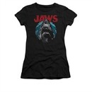 Jaws Shirt Juniors Water Circle Black T-Shirt