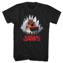 Jaws Shirt Mouth POV Black T-Shirt