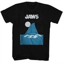 Jaws Shirt Sail Boat Black T-Shirt