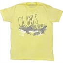 Jaws Shirt Shark Charter Light Yellow T-Shirt