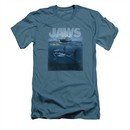 Jaws Shirt Slim Fit Fishing Slate T-Shirt