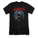 Jaws Shirt Slim Fit Water Circle Black T-Shirt