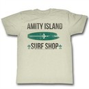 Jaws Shirt Surf Shop Cream T-Shirt