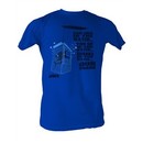 Jaws T-shirt Cage In The Water Adult Royal Tee Shirt