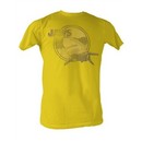 Jaws T-shirt Yellow Jaws Classic Adult Yellow Tee Shirt