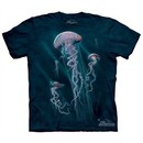 Jellyfish Kids Shirt Tie Dye Aquatic Fish T-shirt Tee Youth