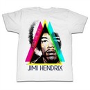 Jimi Hendrix Shirt Kiss The Sky White T-Shirt