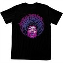 Jimi Hendrix Shirt Purpley Black T-Shirt